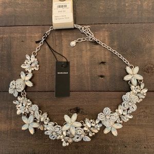 Anthropologie x Baublebar Snowflower Bib Necklace